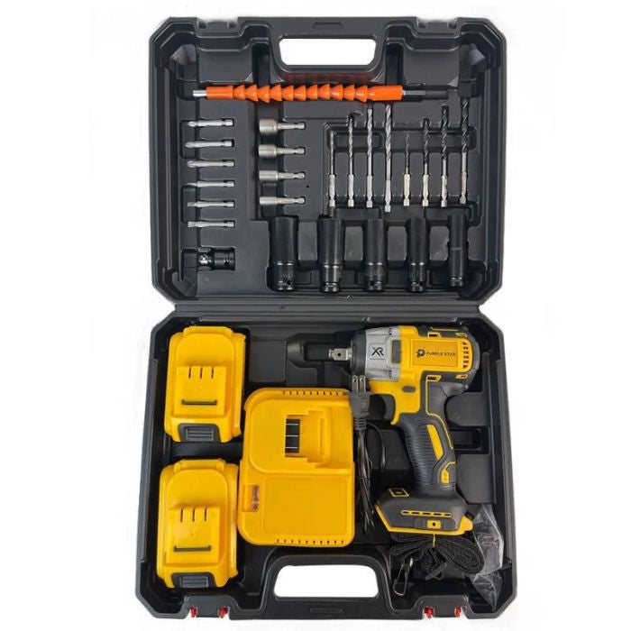 Pistola de Impacto Inalámbrica de 28V con Adaptador para Taladro