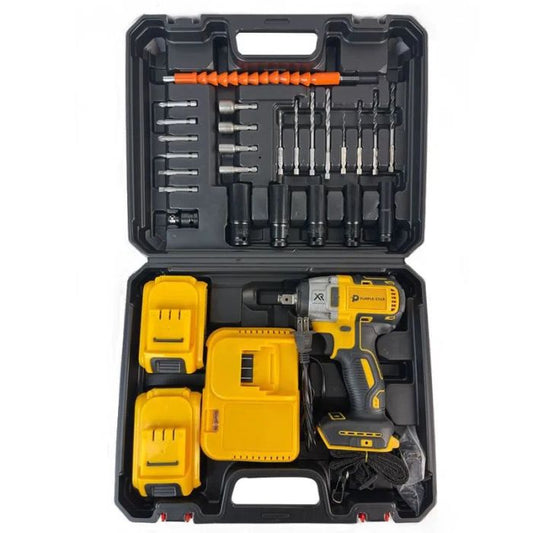Pistola de Impacto Inalámbrica de 28V con Adaptador para Taladro