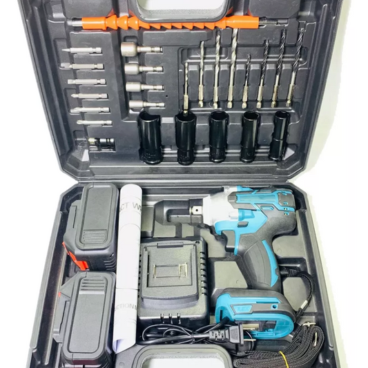 Llave de Impacto Inalámbrica 20V con Accesorios