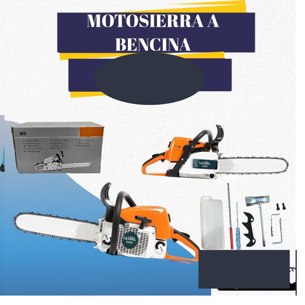 Motosierra a Gasolina de 20 Pulgadas y 54 cc